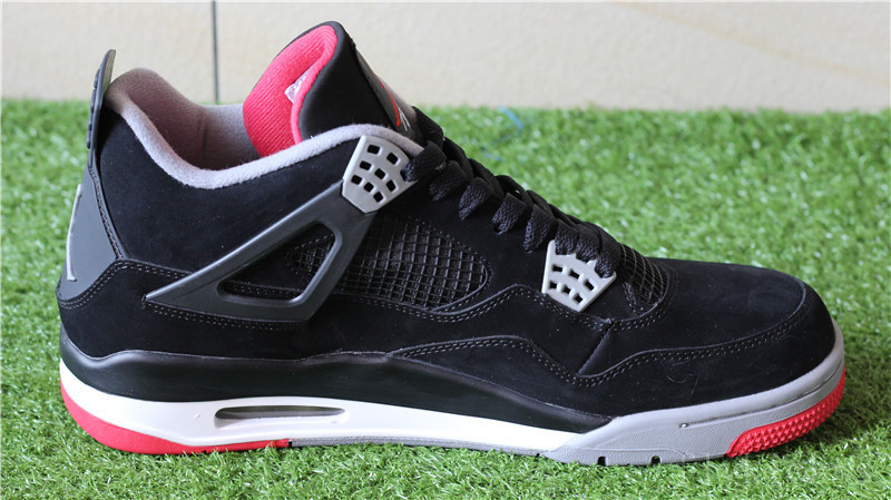 2016 Authentic Air Jordan 4 Retro Black Cement